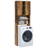 vidaXL Washing Machine Cabinet 64x25.5x190 cm white