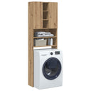 vidaXL Washing Machine Cabinet 64x25.5x190 cm white