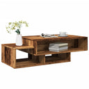 vidaXL Salontafel 105x55x32 cm bewerkt hout wit