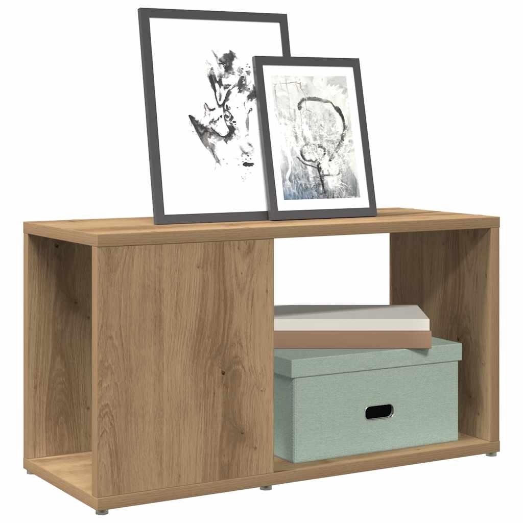 vidaXL Tv-meubel 60x24x32 cm bewerkt hout wit