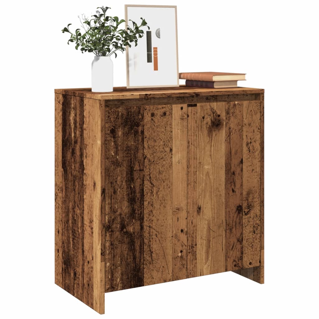 vidaXL Dressoir 70x41x75 cm bewerkt hout wit