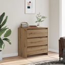 vidaXL Sideboard 70x41x75 cm engineered wood white