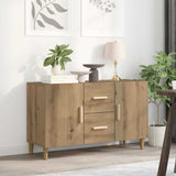 vidaXL Dressoir 100x36x60 cm bewerkt hout wit
