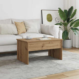 vidaXL Salontafel 102x50,5x52,5 cm bewerkt hout wit
