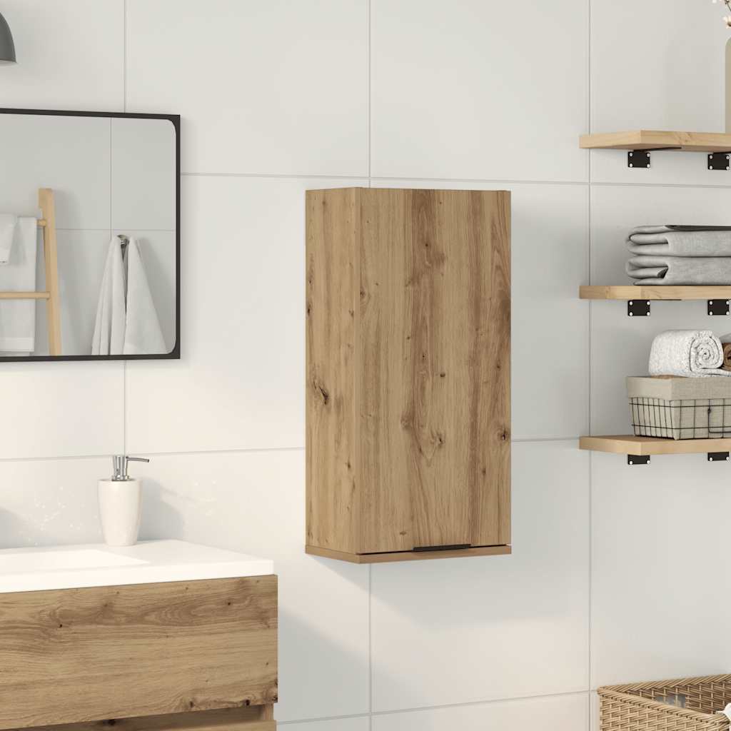 vidaXL Badkamerkast wandgemonteerd 32x20x67 cm wit