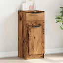vidaXL Dressoir 30x30x70 cm bewerkt hout wit