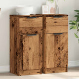 vidaXL Dressoir 30x30x70 cm bewerkt hout wit