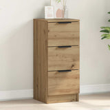 vidaXL Dressoir 30x30x70 cm bewerkt hout wit