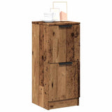 vidaXL Dressoir 30x30x70 cm bewerkt hout wit