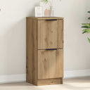 vidaXL Dressoir 30x30x70 cm bewerkt hout wit