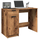 vidaXL Bureau 100x50x75 cm bewerkt hout wit