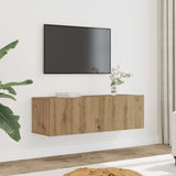 vidaXL Tv-meubel 80x30x30 cm bewerkt hout wit