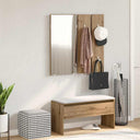vidaXL Wardrobe Set Engineered Wood White