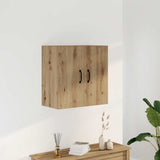 vidaXL Wandkast 60x31x60 cm bewerkt hout wit