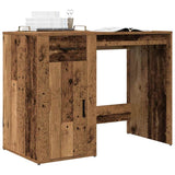 vidaXL Bureau 100x49x75 cm bewerkt hout wit