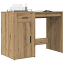 vidaXL Bureau 100x49x75 cm bewerkt hout wit