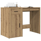 vidaXL Bureau 100x49x75 cm bewerkt hout wit