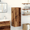 vidaXL Bovenkast 34,5x34x90 cm wit