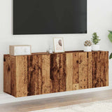 vidaXL Tv-meubel wandgemonteerd 60x30x41 cm wit