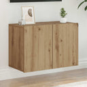 vidaXL Tv-meubel wandgemonteerd 60x30x41 cm wit