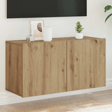 vidaXL Tv-meubel wandgemonteerd 60x30x41 cm wit