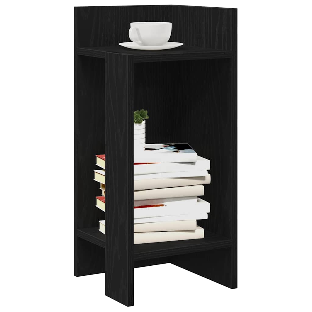 vidaXL Side table with shelf 25.5x27x60 cm white