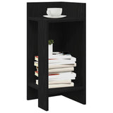 vidaXL Side table with shelf 25.5x27x60 cm white
