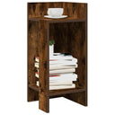 vidaXL Side table with shelf 25.5x27x60 cm white