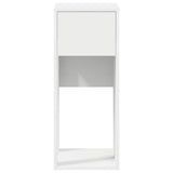 vidaXL Computertorenstandaard met lade 30x44x74 cm wit