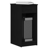 vidaXL Computertorenstandaard met lade 35x45x77 cm wit