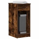 vidaXL Computertorenstandaard met lade 35x45x77 cm wit