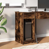 vidaXL Computertorenstandaard met lade 35x45x77 cm wit