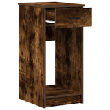vidaXL Computertorenstandaard met lade 35x45x77 cm wit