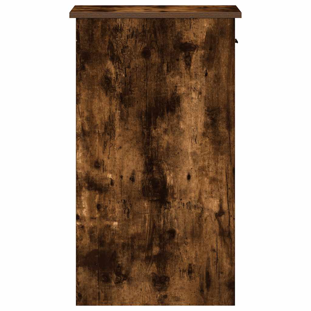 vidaXL Computertorenstandaard met lade 35x45x77 cm wit