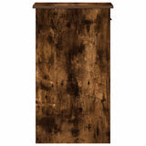 vidaXL Computertorenstandaard met lade 35x45x77 cm wit