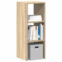 vidaXL Stackable Bookcase 30x30x80 cm Engineered Wood White