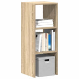 vidaXL Stackable Bookcase 30x30x80 cm Engineered Wood White