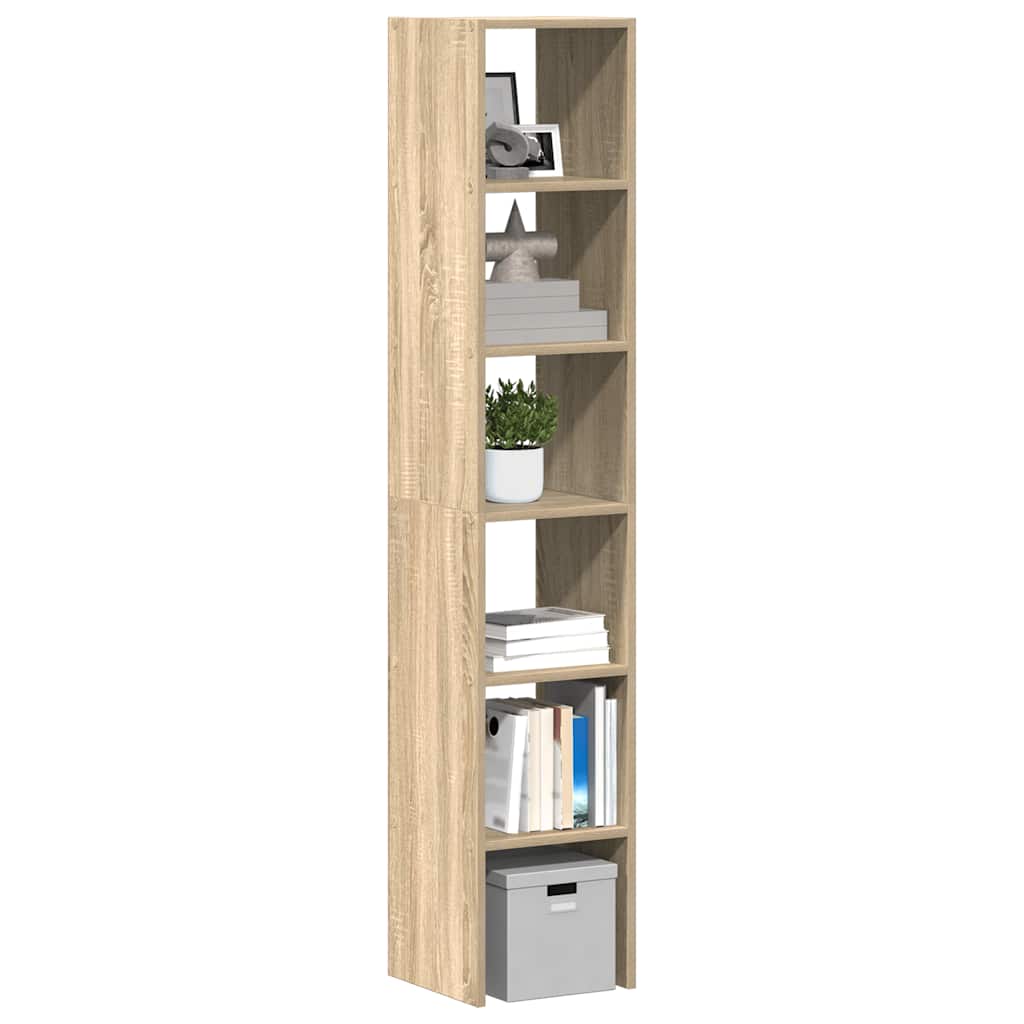 vidaXL Stackable Bookcase 30x30x80 cm Engineered Wood White