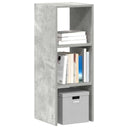 vidaXL Stackable Bookcase 30x30x80 cm Engineered Wood White