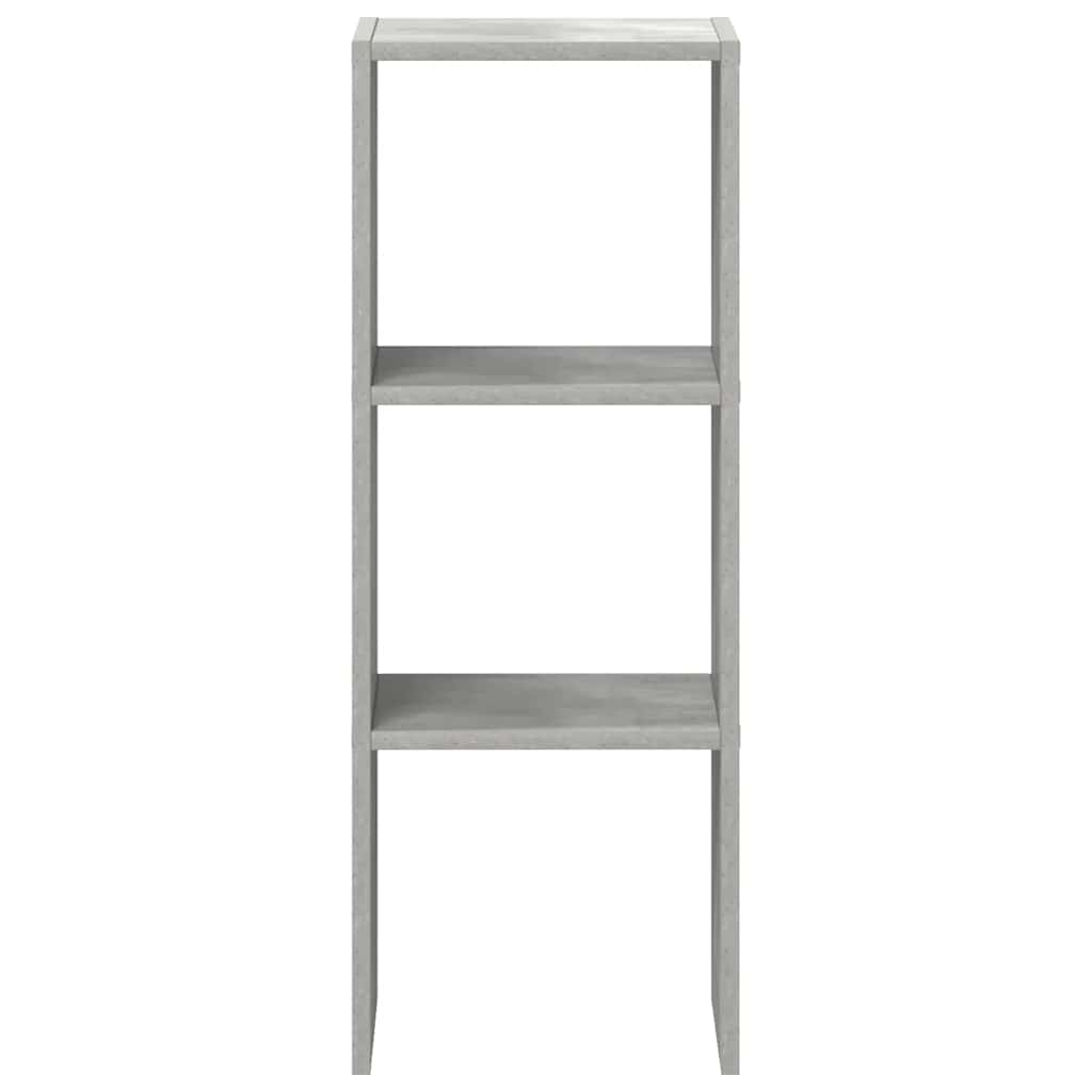 vidaXL Stackable Bookcase 30x30x80 cm Engineered Wood White