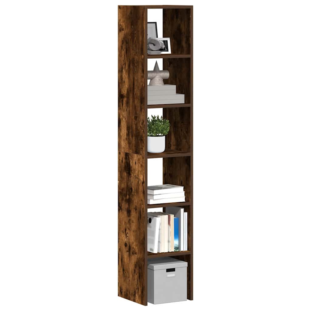 vidaXL Stackable Bookcase 30x30x80 cm Engineered Wood White
