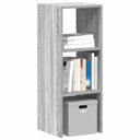 vidaXL Stackable Bookcase 30x30x80 cm Engineered Wood White