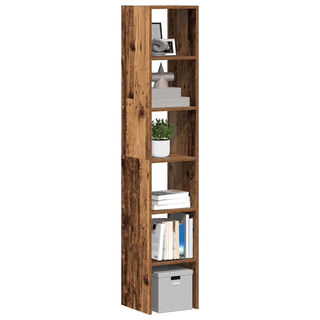 vidaXL Stackable Bookcase 30x30x80 cm Engineered Wood White