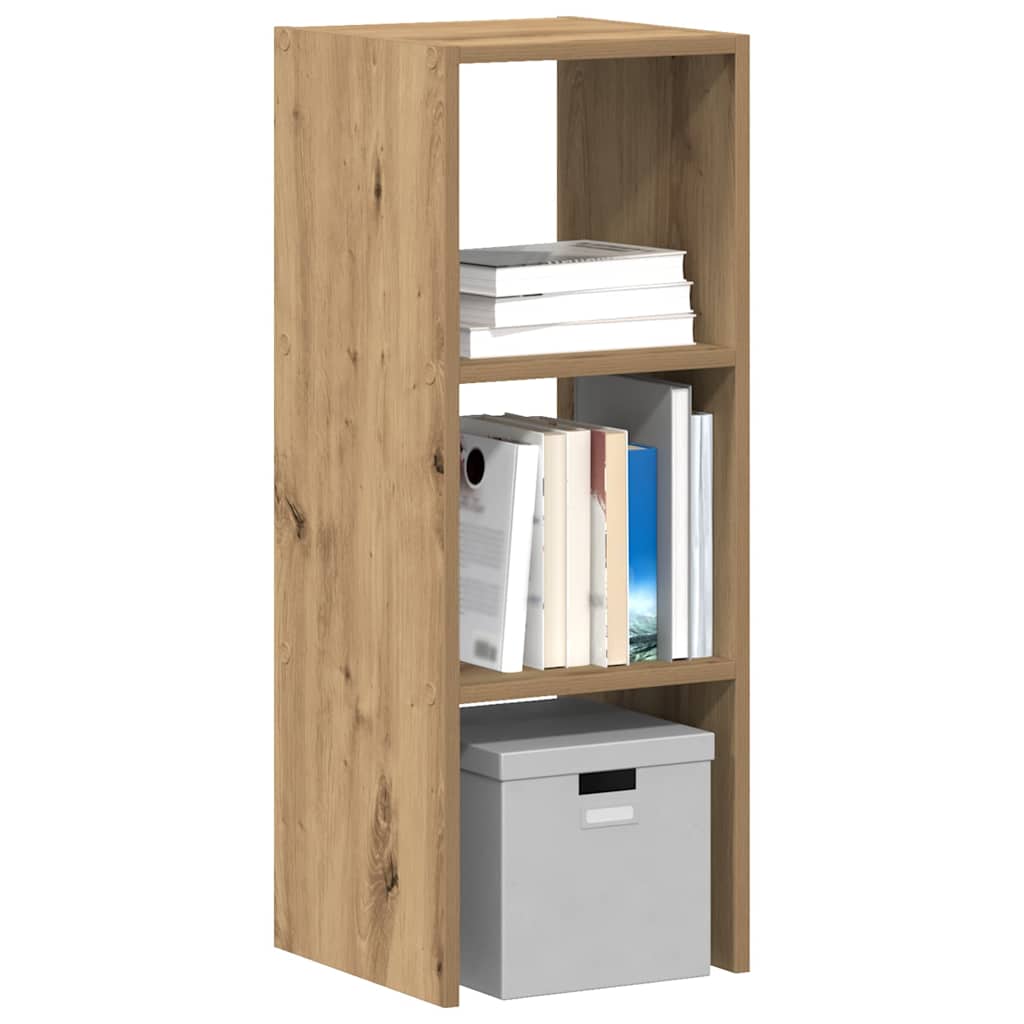 vidaXL Stackable Bookcase 30x30x80 cm Engineered Wood White