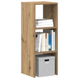 vidaXL Stackable Bookcase 30x30x80 cm Engineered Wood White