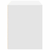 vidaXL Kast met 2 lades 60x31x40 cm bewerkt hout wit