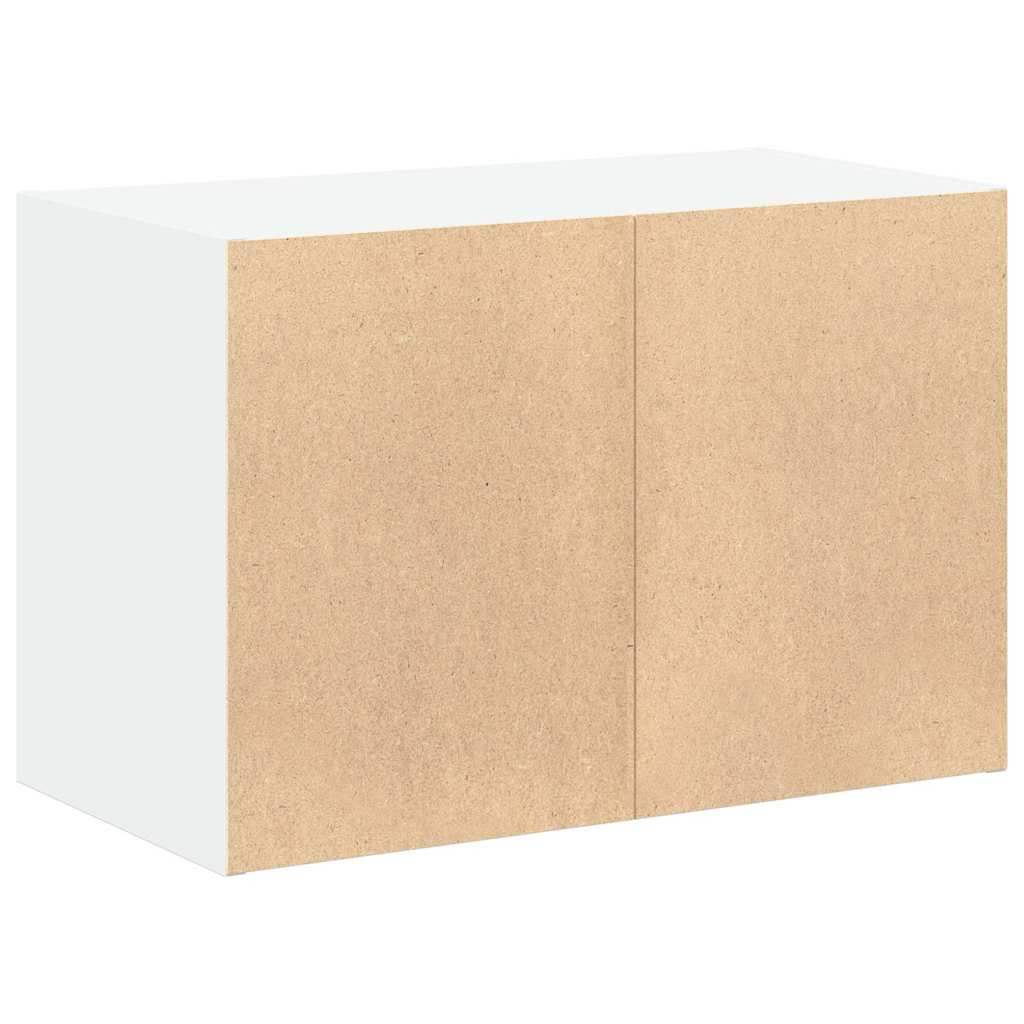 vidaXL Kast met 2 lades 60x31x40 cm bewerkt hout wit