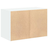 vidaXL Kast met 2 lades 60x31x40 cm bewerkt hout wit