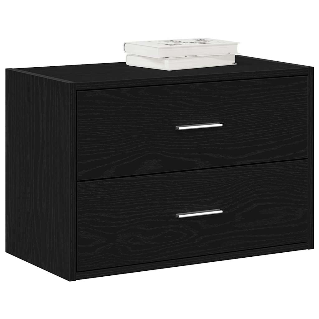 vidaXL Kast met 2 lades 60x31x40 cm bewerkt hout wit