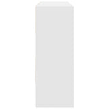 vidaXL Schoenenrek stapelbaar 89,5x30x40 cm wit